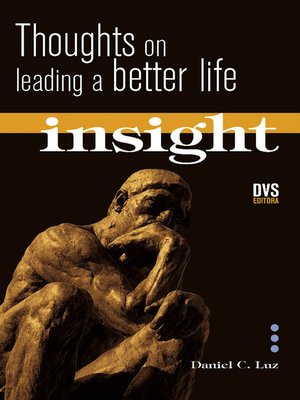 cover image of Insight--Reflexões para uma vida melhor